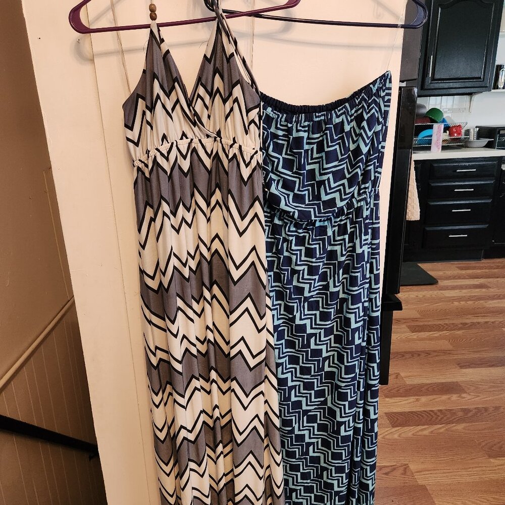 Lot of 2 maxi dresses